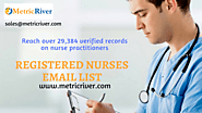 Registered Nurses Email List | Registered Nurse Database | Nurse Lists‎