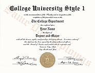 Authentic Looking College Degrees