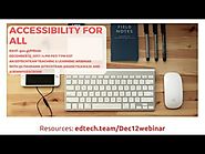 EdTechTeam Teaching and Learning Live: Accessibility for All