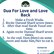 Dua For Love will help you get your love back