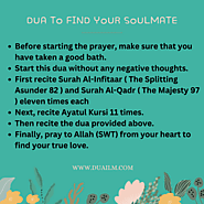 Dua To Find Your Soulmate