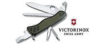 SWISS ARMY VICTORINOX 53945 SOLDIER STANDARD ISSUE MULTI FUNCTION POCKET KNIFE.