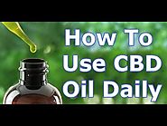 How To Use CBD Oil Everyday