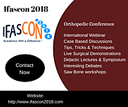 Ifascon 2018, International Orthopaedic Conference in Vadodara, Gujarat, India