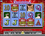 Kitty Glitter slots free game.