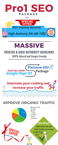 Pro1 SEO Package to Explode Your Ranking on Google for $59 - SEOClerks