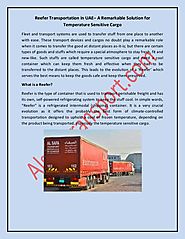 Al Safa: Transport Your Perishable Goods Through Best Reefer Transport Companies In Dubai