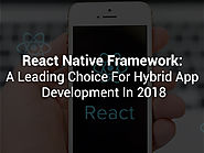 React Native Framework :: Hybrid Mobile App Development Company