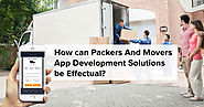 Uber For Moving – The On-Demand Movers & Packers App Development