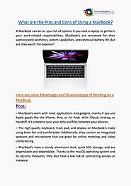 What are the Pros and Cons of Using a MacBook?