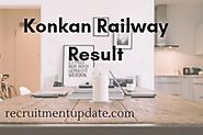 Konkan Railway Result 2018 - KRCL Technician Merit List/ Cut Off