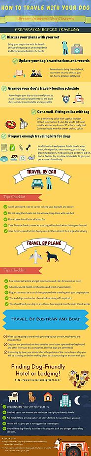 Tips of Traveling With Your Dog