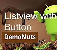 Listview With Button Android Studio Tutorial Example