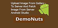 Upload Image From Gallery In Android Studio To PHP Server Example