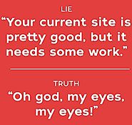 20 mentiras que los diseñadores les dicen a sus clientes