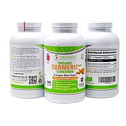 Best Deal:Certified Organic Turmeric Curcumin Supplement 700mg@Amazon.com