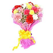 Buy/Send Carnations Delight Online - YuvaFlowers.com