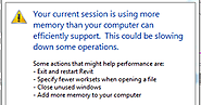 Increase Virtual Memory to Boost Revit Performance
