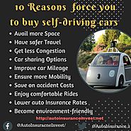 10 Reasons force you to buy self-driving cars in 2018 | Auto Insurance Invest