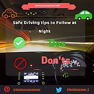 How to stay safe while driving at night | Auto Insurance Invest