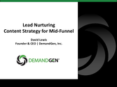 Lead Nurturing: Content Strategy for Mid-Funnel
