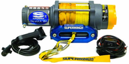 Superwinch 1145230 Terra 45 4500lbs/2046kg single line pull with hawse, handlebar mnt toggle, handheld remote, and sy...