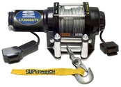 Superwinch 1130220 LT3000ATV 12 VDC winch 3,000lbs/1360kg with roller fairlead, mount plate, handlebar rocker switch,...