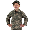 Boy's Ultra Force BDU Shirt - Acu Digital