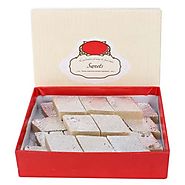 Send Badam Burfi Online Same Day Delivery - OyeGifts.com