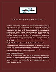 USB Flash Drives In Australia: Best Tour Accessory!
