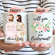 Bridesmaid Proposal Mug Will You Be My Bridesmaid Mug Proposal for Bridesmaid Bridesmaid Gift Personalized Bridesmaid...