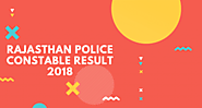 Rajasthan Police Result 2018 - 2019 Constable Post Date (Driver, GD)Cut off