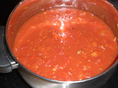 Hot tomatsuppe