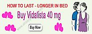 Buy Vidalista 40 mg