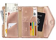 Protect Your Credit Card Info - Mulit-purpose RFID Blocking Travel Passport Wallet