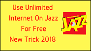 How To Use Unlimited Jazz Free Internet | New Trick 2018 (100% Working)