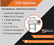 Technical Specifications of 350 Machine