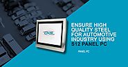 Ensure High-Quality Steel for Automotive Industry Using S12 Panel PC