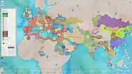 Chronas. Carte interactive de toute l'histoire mondiale - Les Outils Tice