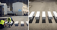 Town in Iceland Paints 3D Zebra Crosswalk To Slow Down Speeding Cars | Bored Panda