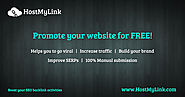 Hostmylink - Social Bookmarking website for SEO guys
