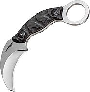 BOKER MAGNUM 02RY868 NECK BIT 440A STEEL NECK CARRY KNIFE WITH SHEATH