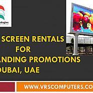 LED Screen Rentals for Branding Promotions in Dubai UAE | Visual.ly