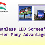 Seamless LED Screens Offer Many Advantages | Visual.ly