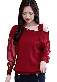 Mitaha Casual Western Off Shoulder Top for Jeans Stylish Women Top Girls Tops
