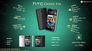 Quick Facts: HTC Desire 316