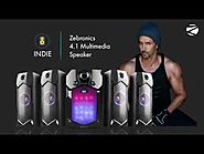 Indie – 4.1 Speaker with BT, USB, AUX, FM | Zebronics