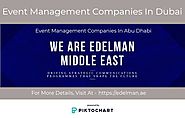 Event Management Companies In Dubai
