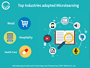Top industries who adopted microlearning - CHRP-INDIA