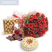 Order Tower Of Love Online Same Day Delivery - OyeGifts.com